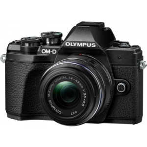 Olympus E-M10 Mark III black + EZ-M14-42 IIR black (V207071BE000)