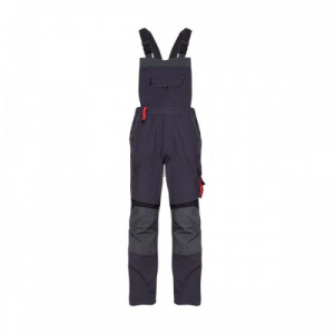 Renania Pantaloni salopeta cu pieptar EDUARD, tercot 65 35, 270gr mp, tesatura canvas
