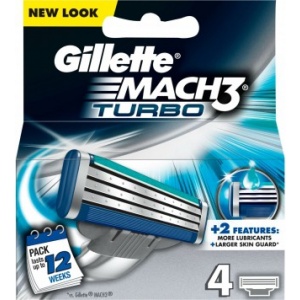 Gillette Mach 3 Turbo HD cu 4 rezerve