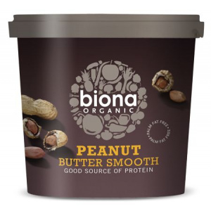 Biona Unt de arahide smooth fara sare bio 1kg