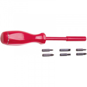 FERVI Surubelnita magnetica cu set de 6 biti 0086