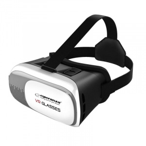 Esperanza Ochelari VR 3D, smartphone 3.5 -6 inch negru EMV300