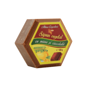 Albina Carpatina Sapun vegetal cu miere si ciocolata 100gr