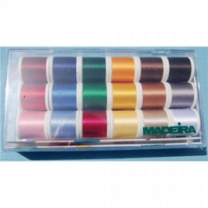 Madeira Set asortat ata polyester pentru brodat 40