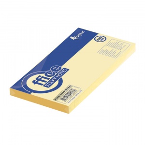 Forpus Notite adezive 125x75mm 100 file galben