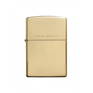 Zippo Brichetă 254 High Polish Solid Brass