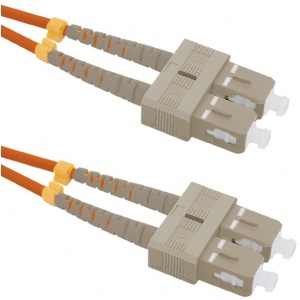 Qoltec SC/UPC - SC/UPC, 50/125, OM2, 1m Orange 54010