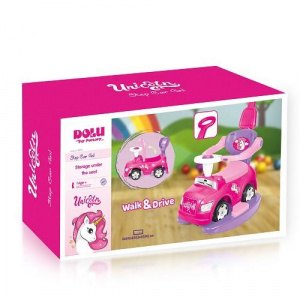 Dolu 4 in 1 Step car Unicorn