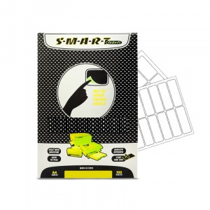 SMART labels Etichete albe autocolante mate colturi rotunjite 32/A4(47x35mm)