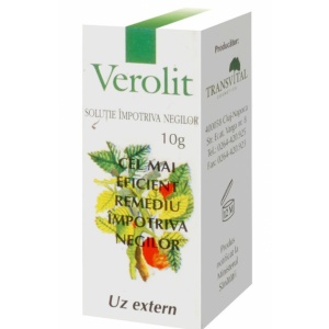 QUANTUM PHARM Verolit solutie contra negilor 5ml