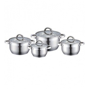Peterhof Set Oale Din Inox Cu Capac 8 Piese PH-15805