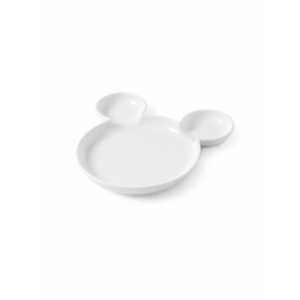 Hendi Farfurie pentru copii model Ursulet, 250 x 25 mm, 786499, portelan, Alb