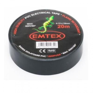 Emtex BANDA IZOLATOARE NEAGRA