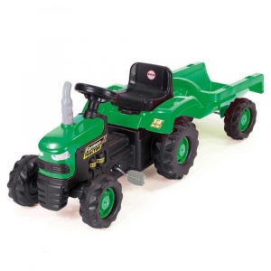 Dolu Tractor cu remorca verde