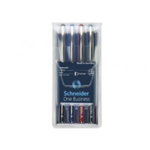 Schneider ROLLER ONE BUSINESS 0,6 MM, 4 culori