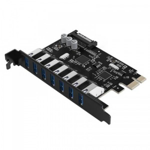 Orico PCI-Express PVU3-7U, 7 x USB 3.0