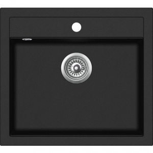 Aquasanita Quadro SQQ100-601AW negru metalic