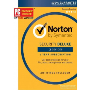 Norton Security Deluxe - 3 Dispozitive Licenta Electronica