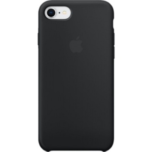 Apple MQGK2ZM/A Silicone Black pentru iPhone 8/7