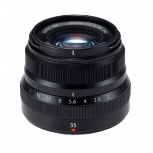 Fuji Fujinon XF 35mm f/2 R WR - Negru