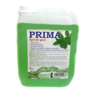 Prima Apa de Gura aroma de Menta si Clorhexidina 0,12%, 5 litri