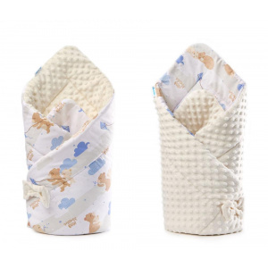 Sensillo Paturica Minky Wrap bej 80x80 cm