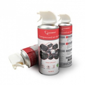 Gembird Compressed air duster (flammable), 400 ml CK-CAD-FL400-01