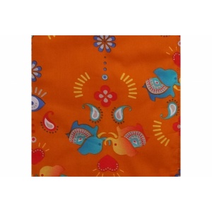 KidsDecor Sac de dormit 0.5 tog Jocul Elefantilor portocaliu 85 cm