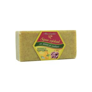 Albina Carpatina Sapun exfoliant cu miere si verbina 150gr