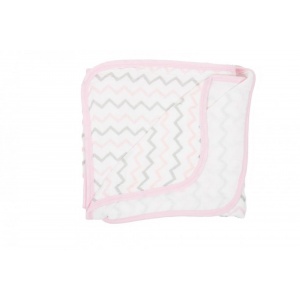 Fillikid Paturica muselina 120x120 cm - pink