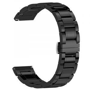 Very Dream Curea ceramica, compatibila Huawei Watch GT 2e, telescoape Quick Release, 22mm, Negru
