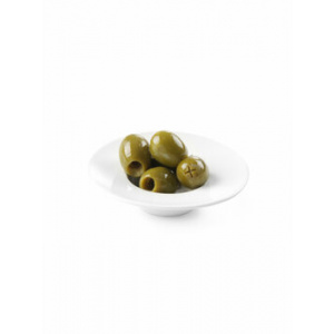 Hendi Set 6 x vas aperitive, Plato, 10 x 2.5 cm, 784426, portelan, Alb