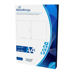 MediaRange Inserts for 11mm Bluray Cases, matte-coated, Pack 50