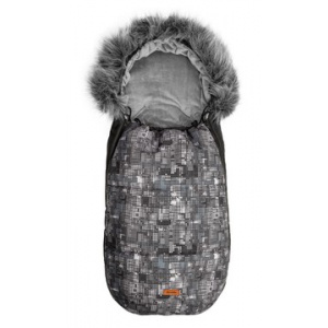 Sensillo Sac de iarna Olaf Fleece 100x45 cm Grafit
