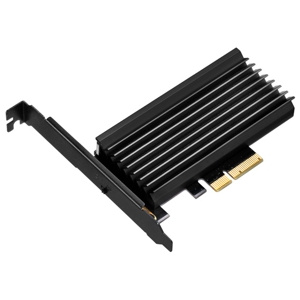 SilverStone SST-ECM24 adaptor M.2 NVMe - PCI Express x4 - cu radiator, low profile