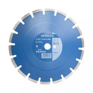 Hitachi 773014 - Disc diamantat de taiere, segmentat, 350 mm, beton armat