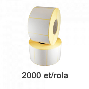 Raflatac-Budaval Role de etichete termice 40x21mm, 2000 et./rola