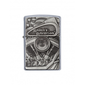 Zippo Brichetă 29266 Harley Davidson-Motor & Flag