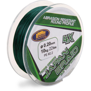 Lineaeffe Japan Braid X4 0.22mm 12.7kg 150m Verde
