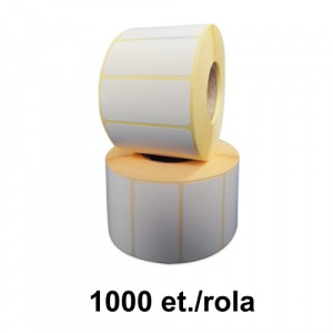 Raflatac-Budaval Role de etichete termice 55x25mm pentru Datecs LP-50, 1000 et./rola