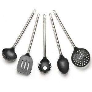 Excelsa Set 5 ustensile de bucatarie Ansel Black