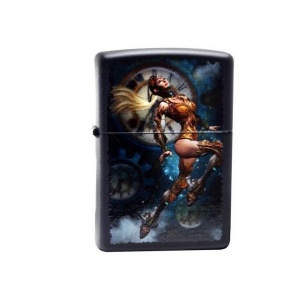 Zippo Bricheta 28670 Steampunk Aviator Girl Jumping