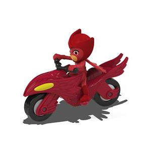 Dickie Toys Motocicleta Eroi In Pijama Moon Rover Cu Figurina Owlette