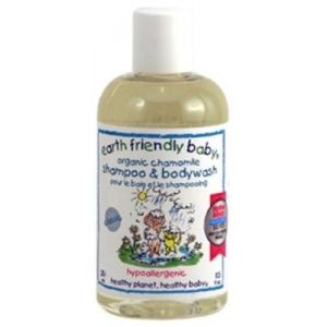 Earth Friendly Baby Sampon si Gel de Dus cu Musetel
