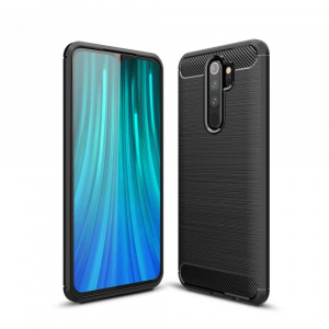 Tech-Protect TPUCARBON Xiaomi Redmi Note 8 Pro Black