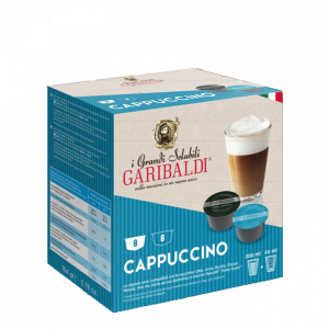 Gran Caffe Garibaldi Capsule Gusto Cappucino Nescafe Dolce Gusto, 16 buc