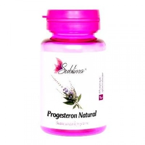 Progesteron Natural Sublimă, 60 comprimate, Dacia Plant
