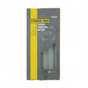 Strend Pro Baghete silicon, 150x11 mm, 6buc/set, Transparent