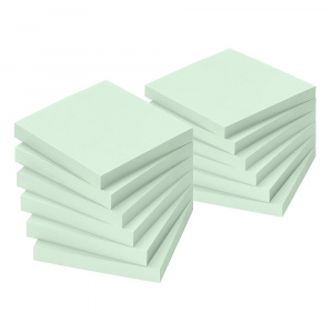 Info Notes Notite adezive, 50 x 40 mm, verde, 100 file