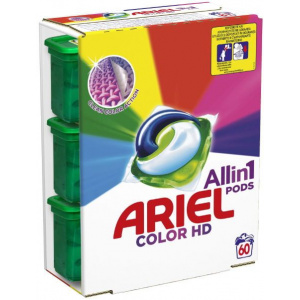 Ariel Detergent capsule All in One PODS Color, 60 spalari